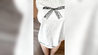 Lily Brown @lilyybrown - panty try-on