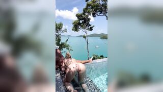 ScarlettKissesXO Pool Sex With A Butler Video