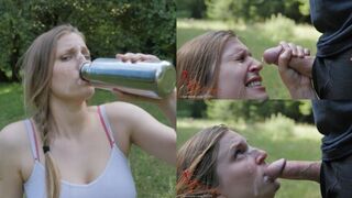 Xev Bellringer - Thirst Busters Outdoor Blowjob For Water