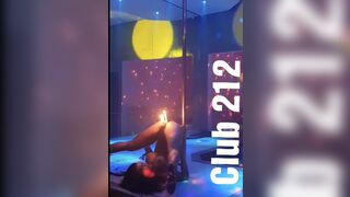 Nude pole dance